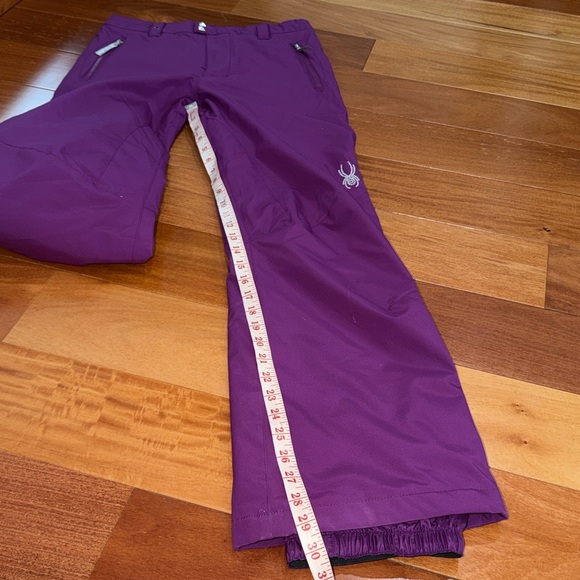 Spyder Kids' Vixen Insulated Ski Snow extendable Pants Size 18 - Picture 7 of 11